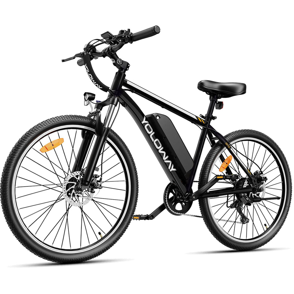 E-Bike Cityrad M10 E-Cityrad 7 Gang Shimano Schaltwerk, 450Wh E-bike mit Heckmotor SHIMANO Shimano Schaltwerk, Kettenschaltung, Heckmotor, 450 Wh, Citybike mit 36V 12,5Ah Akku, Kettenschaltung, 27,5 Zoll City-Reifen