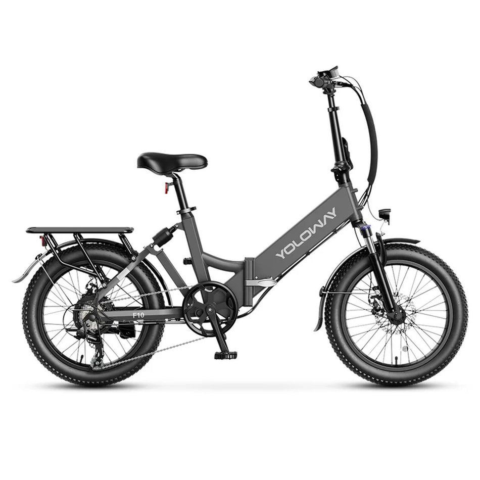 E-Bike Klapprad Klapprad Elektrofahrrad mit 20*3,0 Zoll Reifen, Fatbike 7 Gang Shimano, Kettenschaltung, Heckmotor, 450 Wh, (mit Schutzbleche), faltbares Pedelec mit Hintterradmotor für Pendler und Reisen