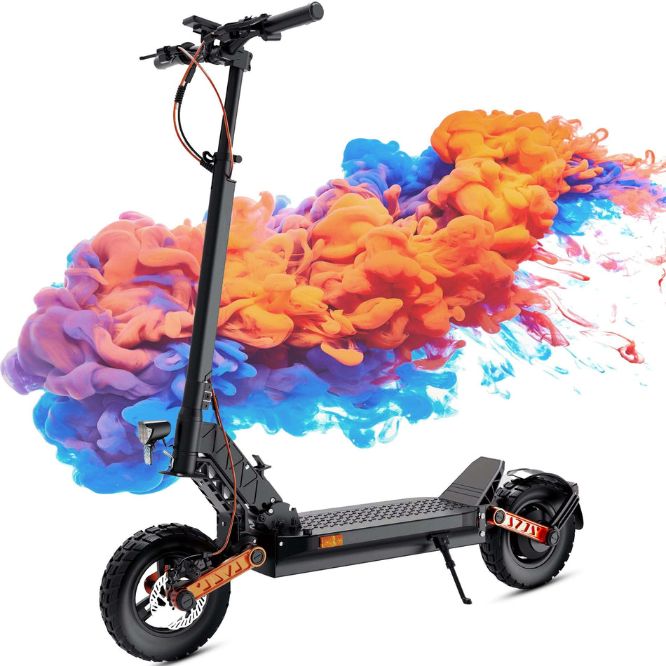 Joyor Offroad E-scooter S5 Pro, 500W Motor, 26Ah Akku, breite Geländereifen, bis zu 80km Reichweite, bernstein - wheelyou24