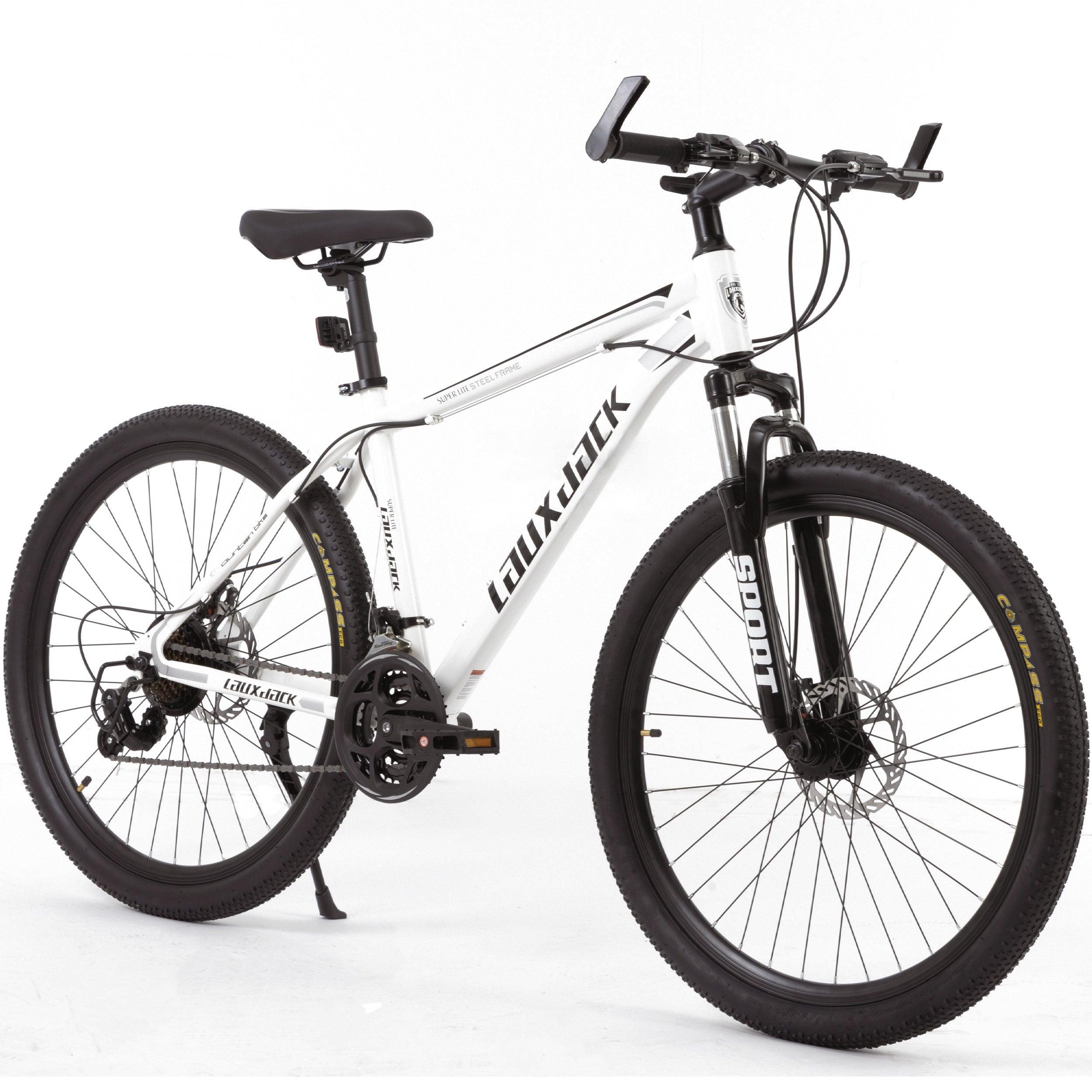 Lauxjack Bicycle Mountain Bike 21 Speed Diamond Frame Hardtail Der wheelyou24