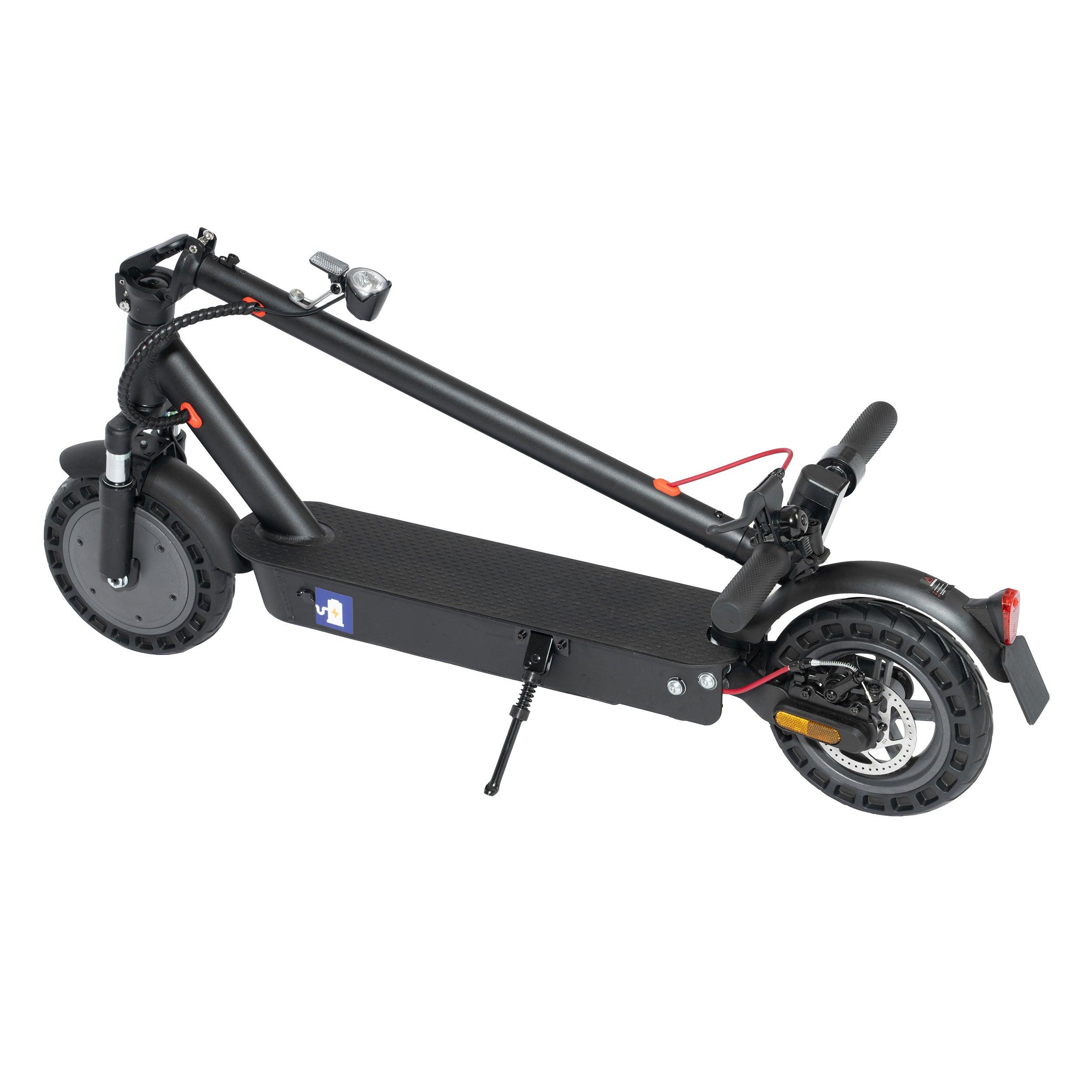 ZWHEEL E-Scooter E9 Max 10 Zoll, 500W Motor, klappbar, Vierfach-Stoßdämpfungssystem, schwarz - wheelyou24